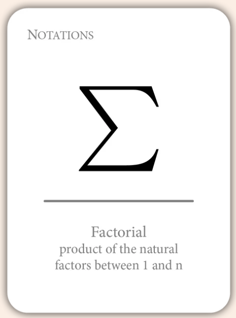 Notations: Symbols and Abbreviations (Math Flashcards) UNBOXED