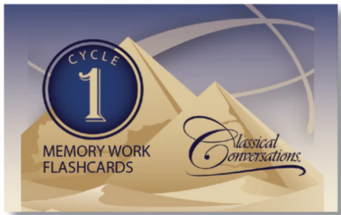 MEMORY WORK FLASH CARDS CYCLE 1